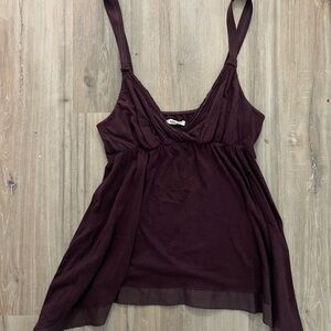 Ruehl No.925 Dark Purple Tank Top
